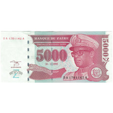 Billet, Zaïre, 5000 Nouveaux Zaïres, 1995, 1995-01-30, KM:69, NEUF
