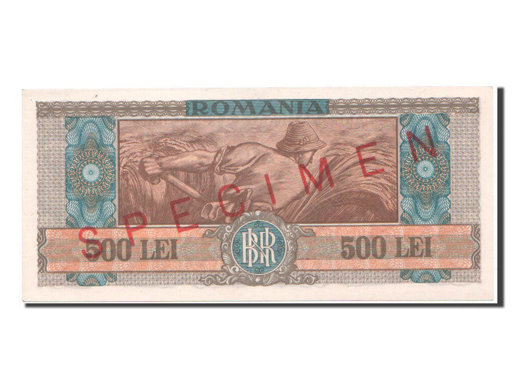 Romania, 500 Lei, 1947, KM #63s, 1947-06-25, UNC(65-70)