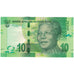 Banknote, South Africa, 10 Rand, Undated (2012), KM:133, UNC(65-70)