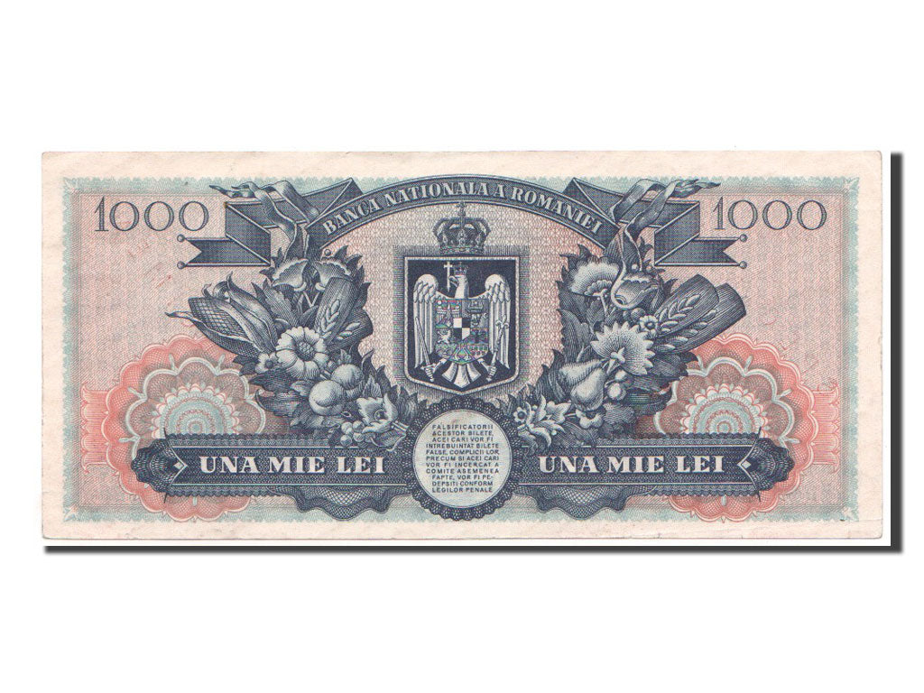 Romania, 1000 Lei, 1947, KM #64s, 1947-06-25, UNC(63)