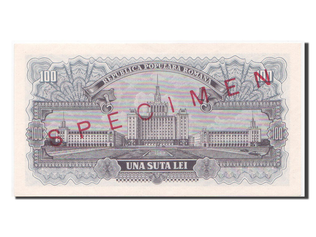 Billet, Roumanie, 100 Lei, 1952, NEUF