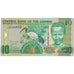 Banknote, The Gambia, 10 Dalasis, Undated (2001), KM:21a, UNC(65-70)