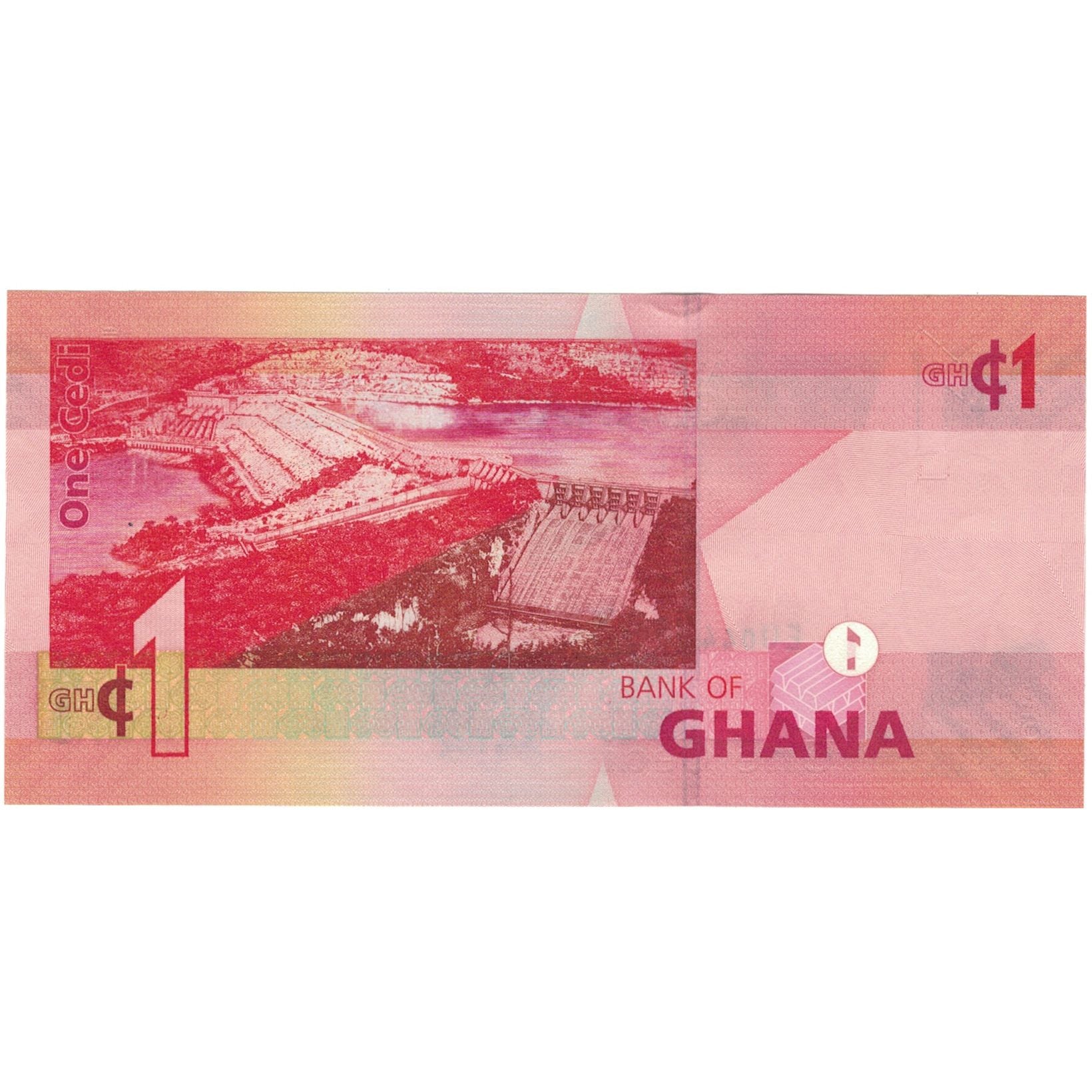 Banconote, Ghana, 1 Cedi, 2010, 2010-03-06, KM:37b, FDS