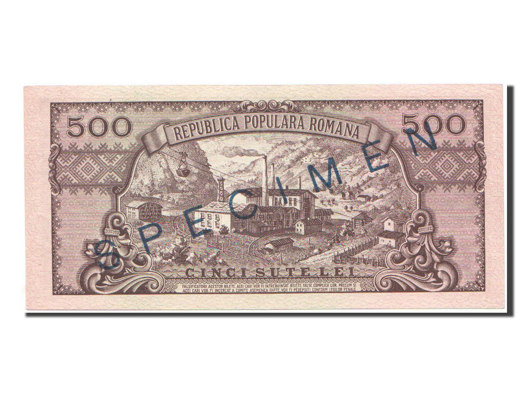 Billete, 500 Lei, 1949, Rumanía, SC