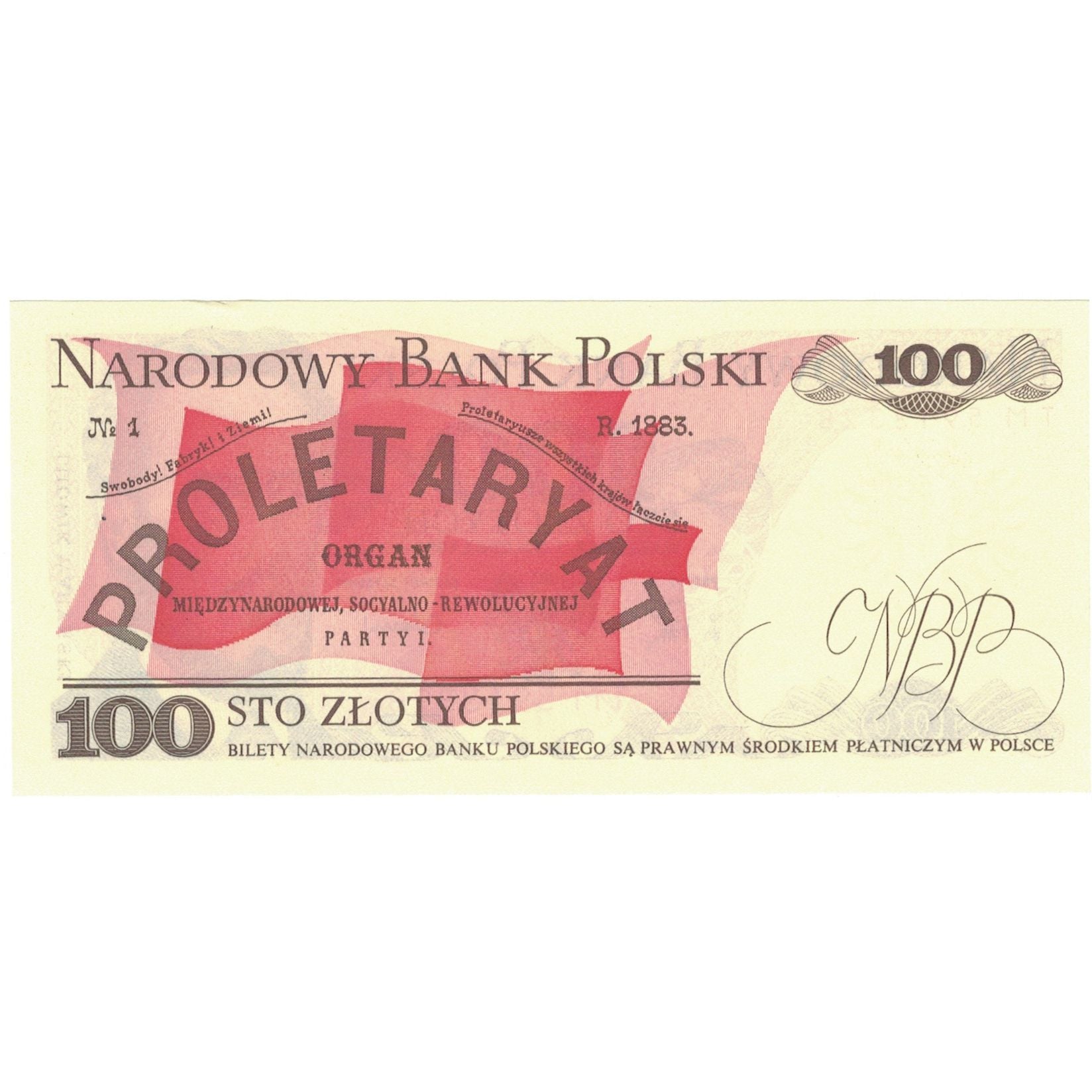 Biljet, Polen, 100 Zlotych, 1988, 1988-12-01, KM:143d, NIEUW