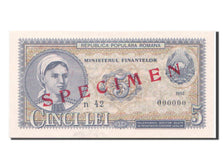 Banknot, Rumunia, 5 Lei, 1952, UNC(65-70)