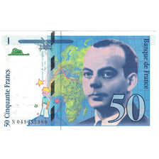 Francia, 50 Francs, St Exupéry, 1999, N049652989, UNC, Fayette:73.05, KM:157Ad