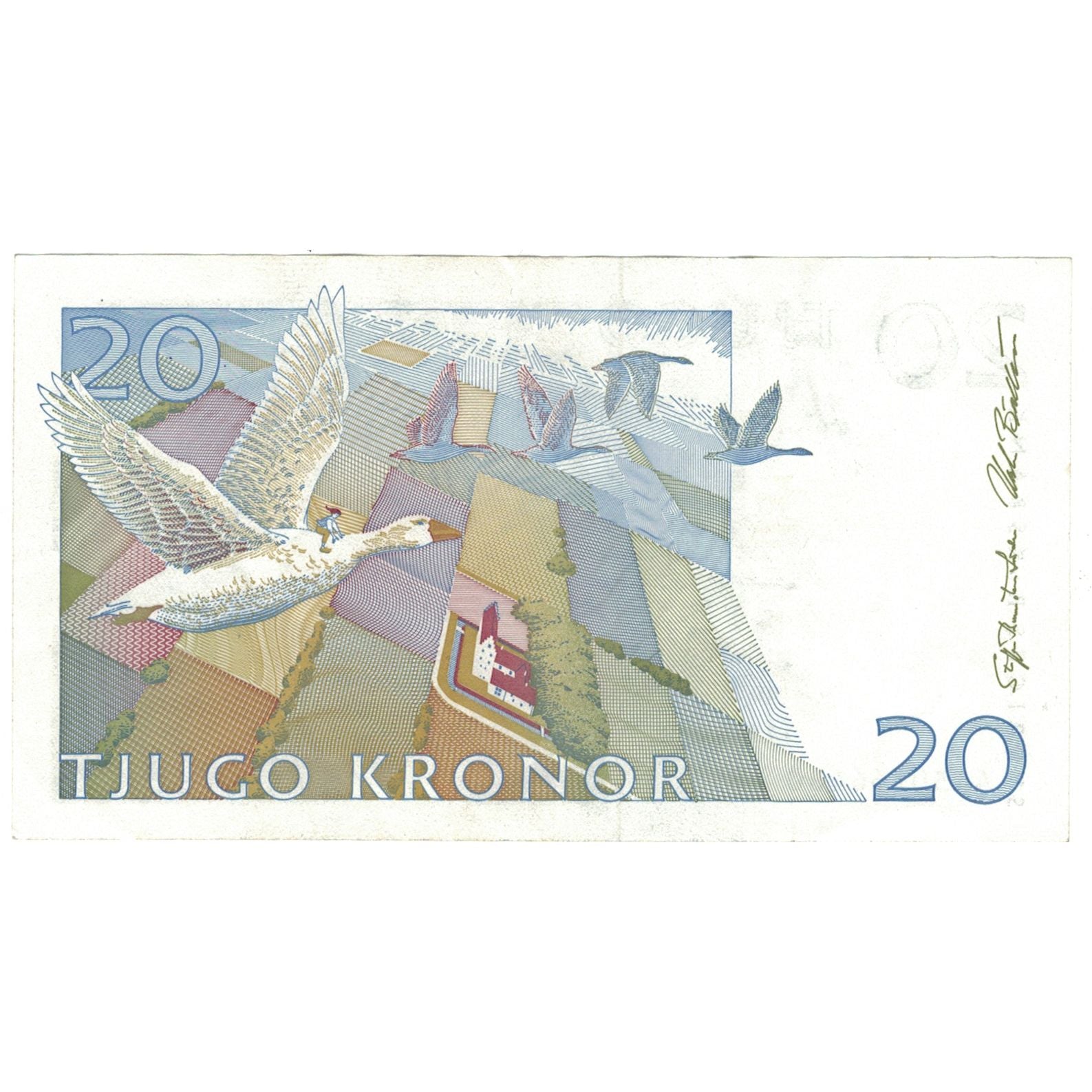Banknote, Sweden, 20 Kronor, 1991, KM:61a, UNC(60-62)