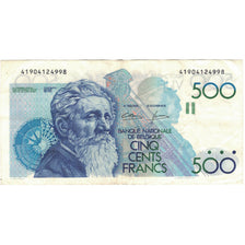 Banknote, Belgium, 500 Francs, KM:143a, AU(50-53)