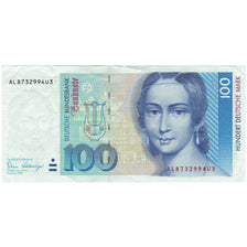 Banknote, GERMANY - FEDERAL REPUBLIC, 100 Deutsche Mark, 1989, 1989-01-02