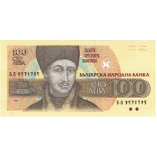 Biljet, Bulgarije, 100 Leva, 1993, KM:102a, NIEUW