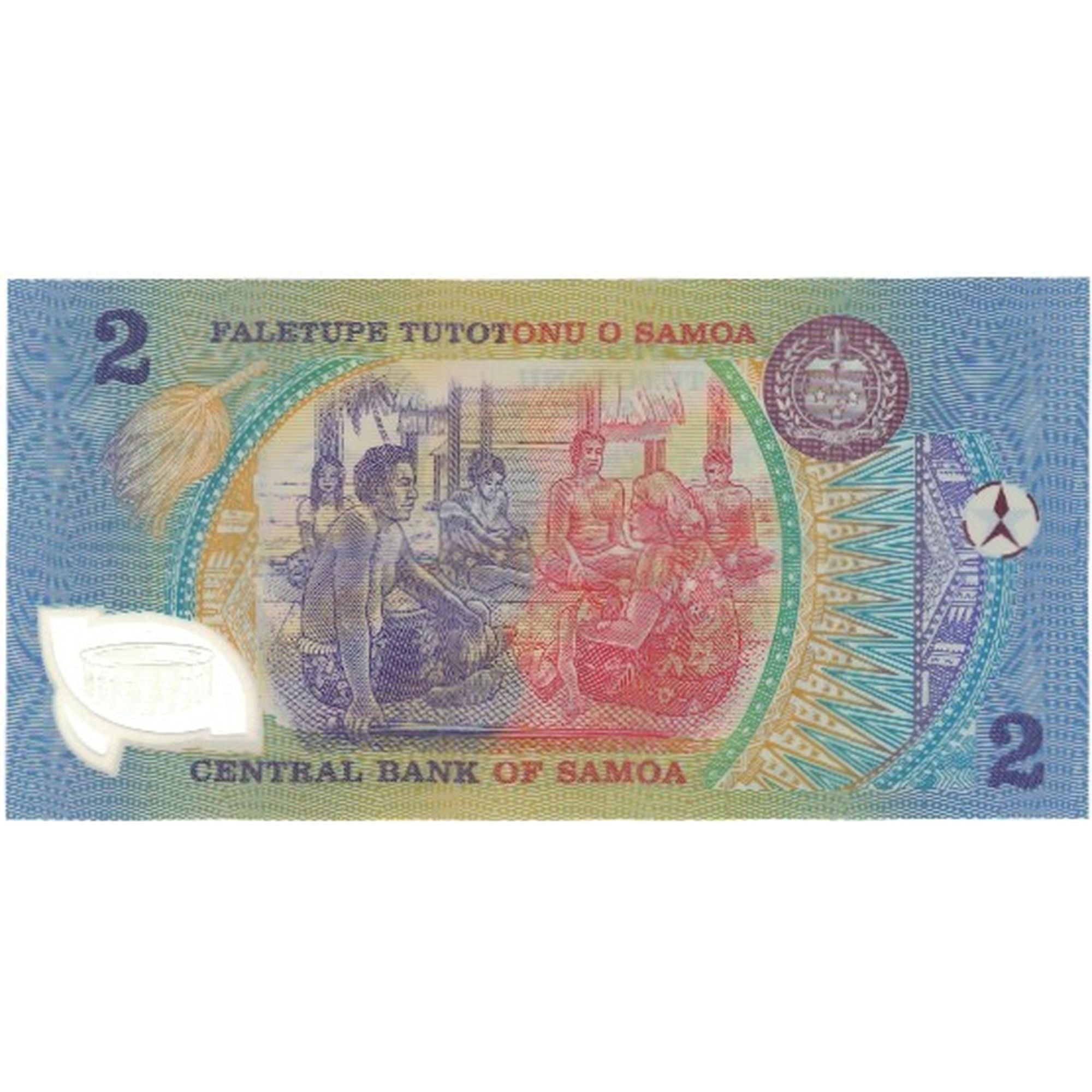Banknote, Western Samoa, 2 Tala, KM:31a, UNC(65-70)