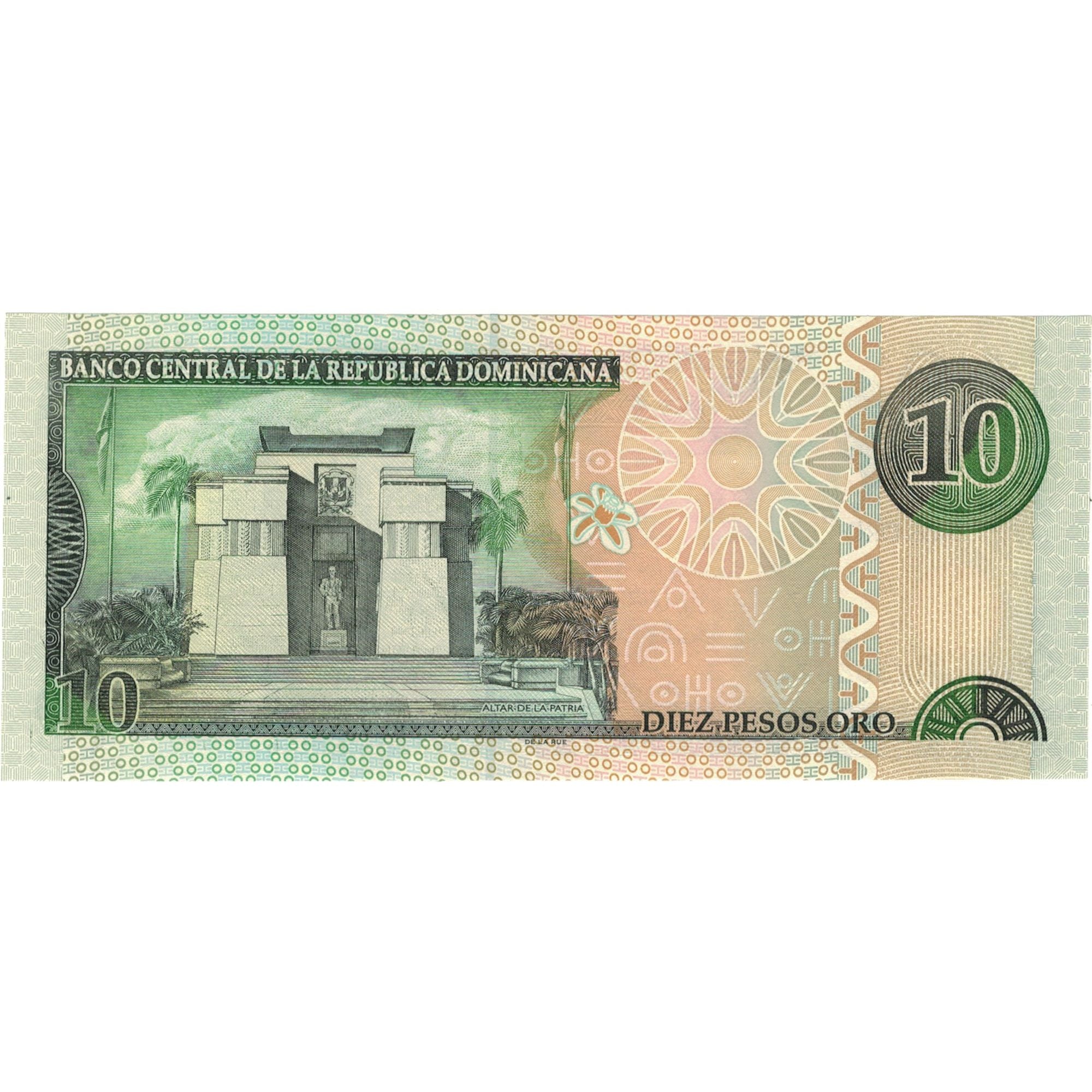 Banknote, Dominican Republic, 10 Pesos Oro, 2001, 2001, KM:168a, UNC(64)