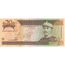 Banknote, Dominican Republic, 20 Pesos Oro, 2002, 2002, KM:169b, UNC(65-70)