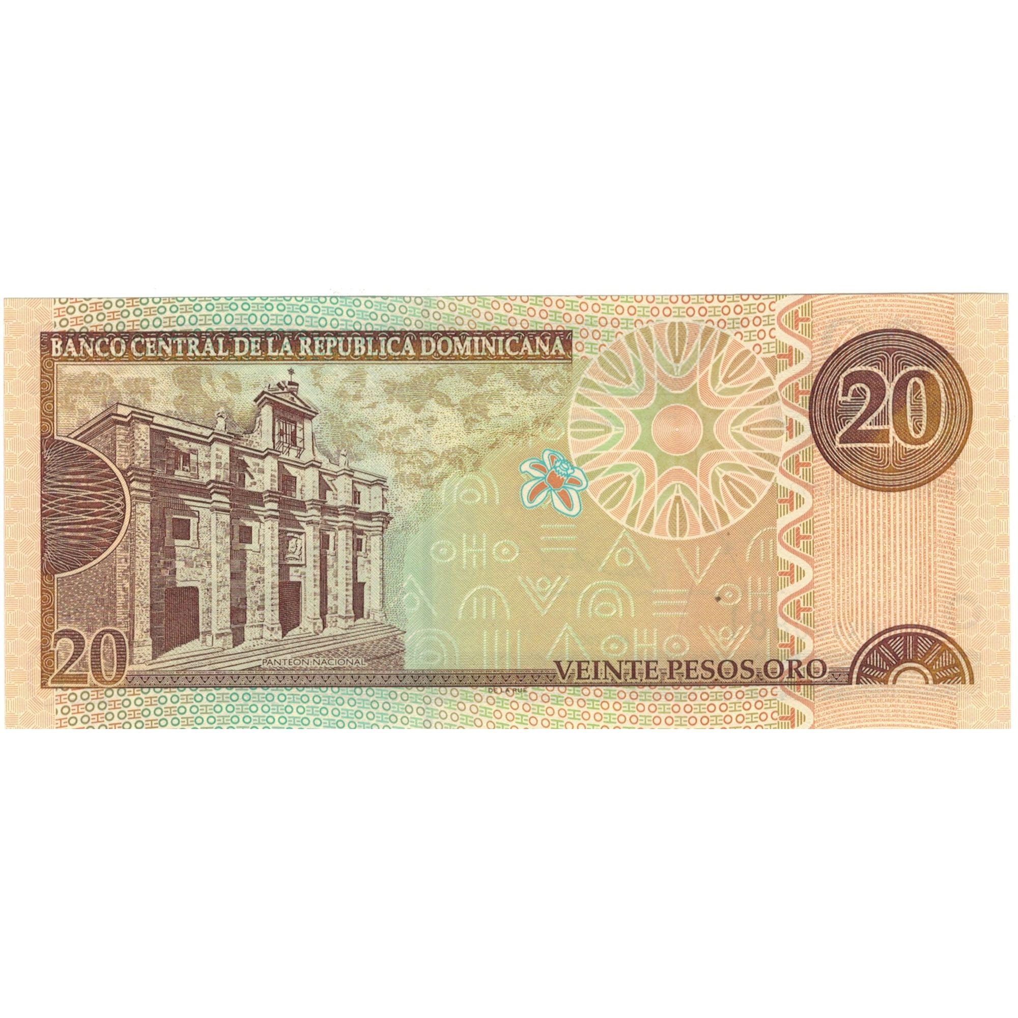 Banknote, Dominican Republic, 20 Pesos Oro, 2002, 2002, KM:169b, UNC(65-70)