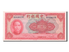 Geldschein, China, 10 Yüan, 1940, UNZ-