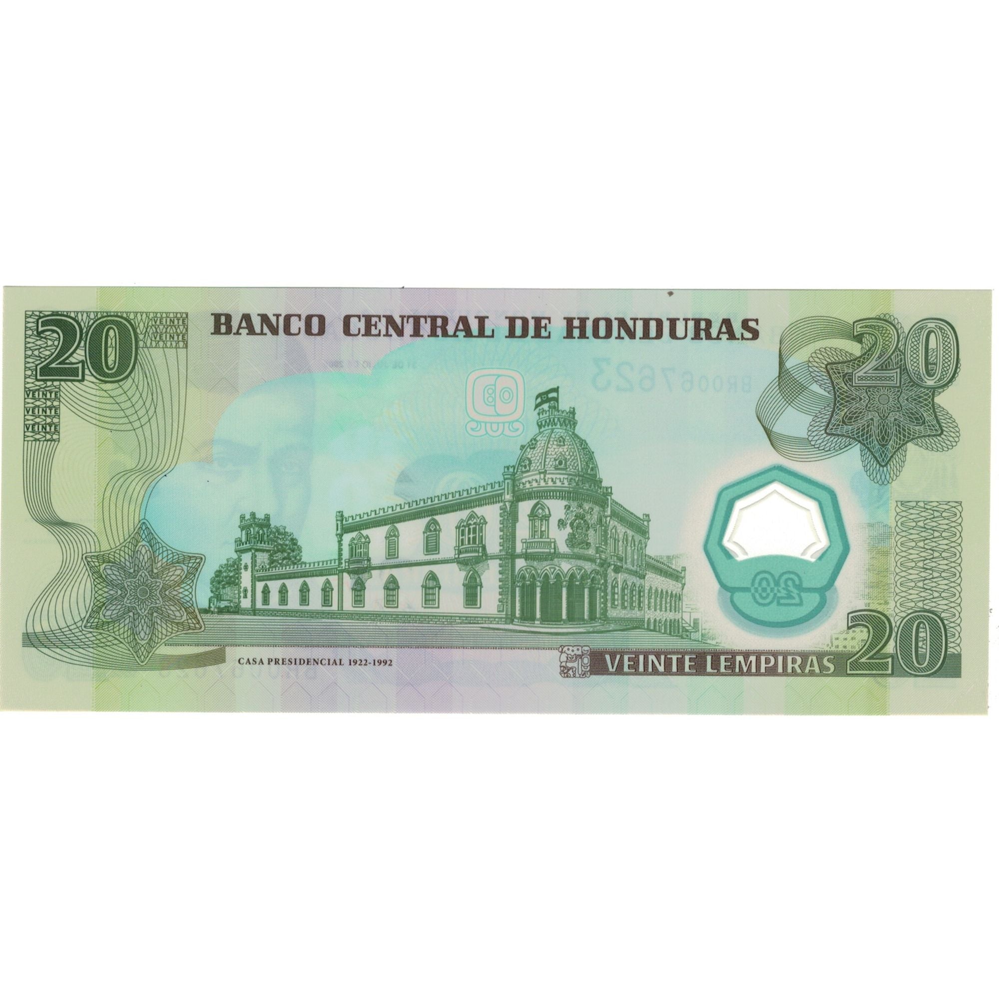 Billet, Honduras, 20 Lempiras, 2008, 2008-07-31, KM:95, NEUF