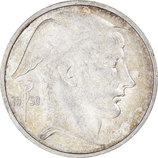 Coin, Belgium, 20 Francs, 20 Frank, 1950, AU(50-53), Silver, KM:140.1