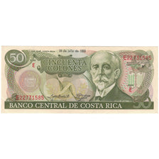 Biljet, Costa Rica, 50 Colones, 1992, 1992-07-29, KM:257a, NIEUW