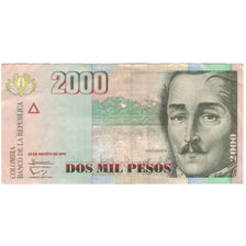 Banknote, Colombia, 2000 Pesos, 2013, 2013, EF(40-45)