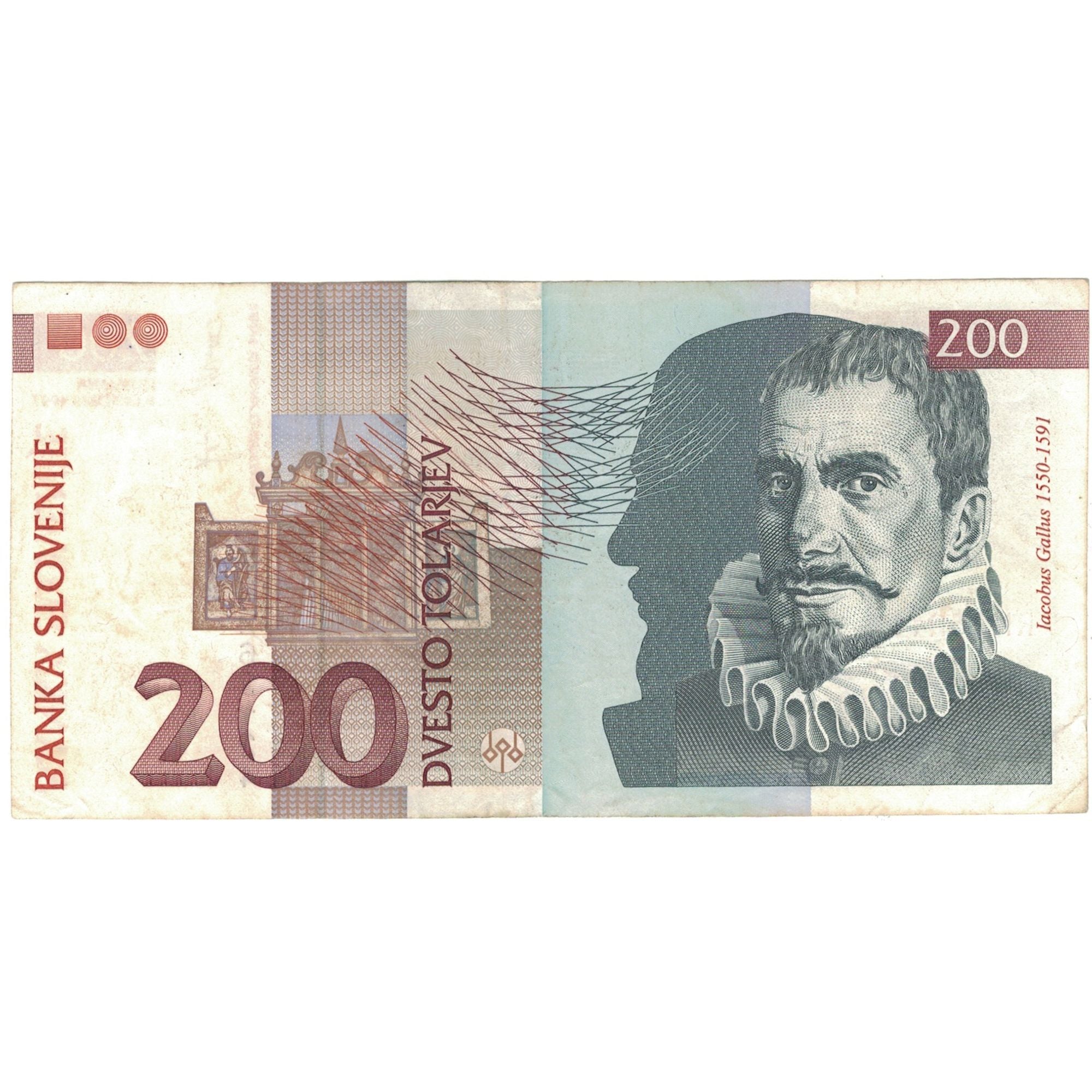 Banknote, Slovenia, 200 Tolarjev, 1997, 1997-10-08, KM:15b, EF(40-45)
