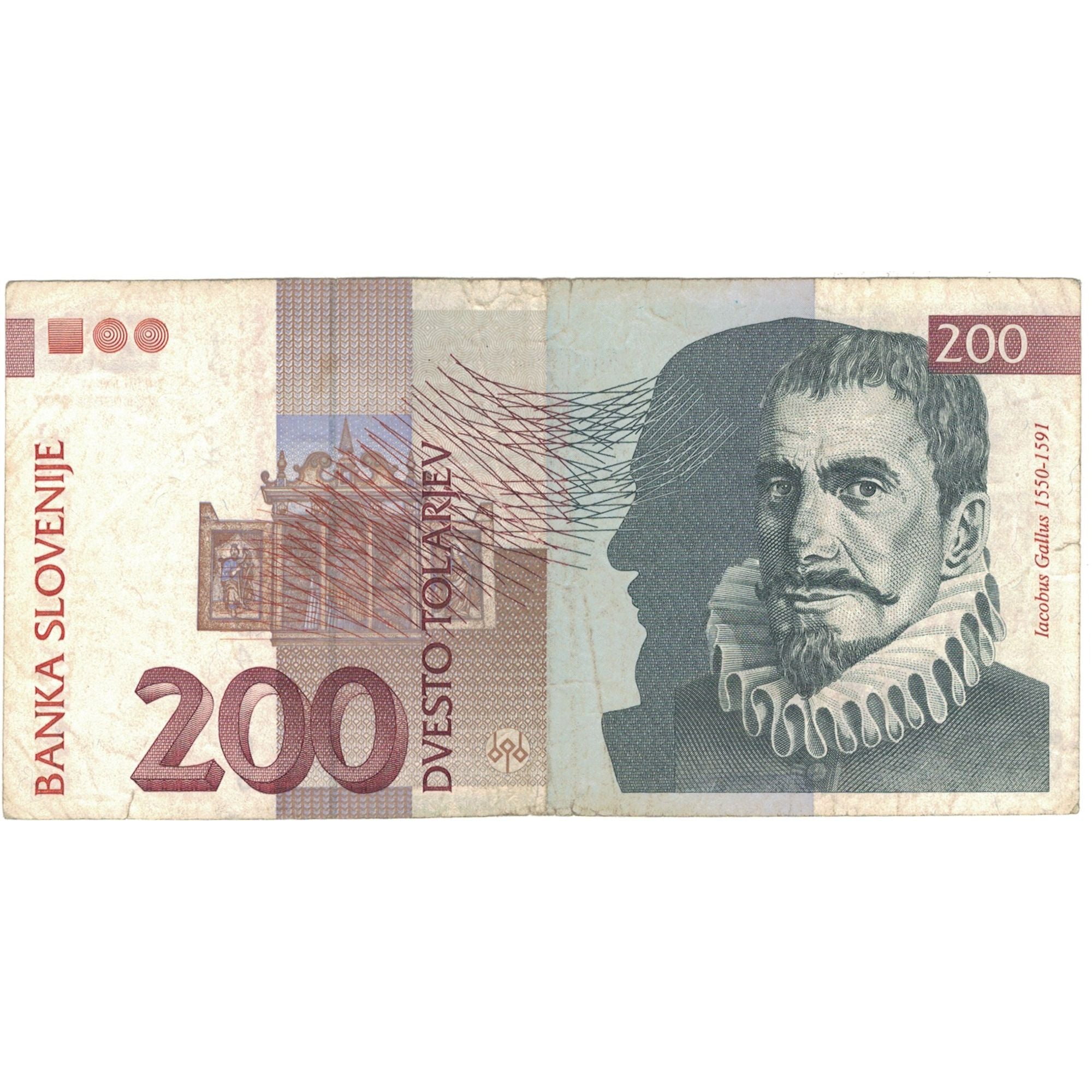 Banknote, Slovenia, 200 Tolarjev, 1997, 1997-10-08, KM:15b, EF(40-45)