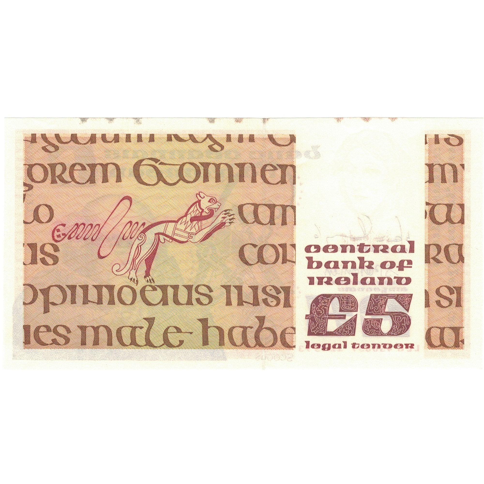 Billet, République d'Irlande, 5 Pounds, 1993, 1993-03-12, KM:71e, SUP