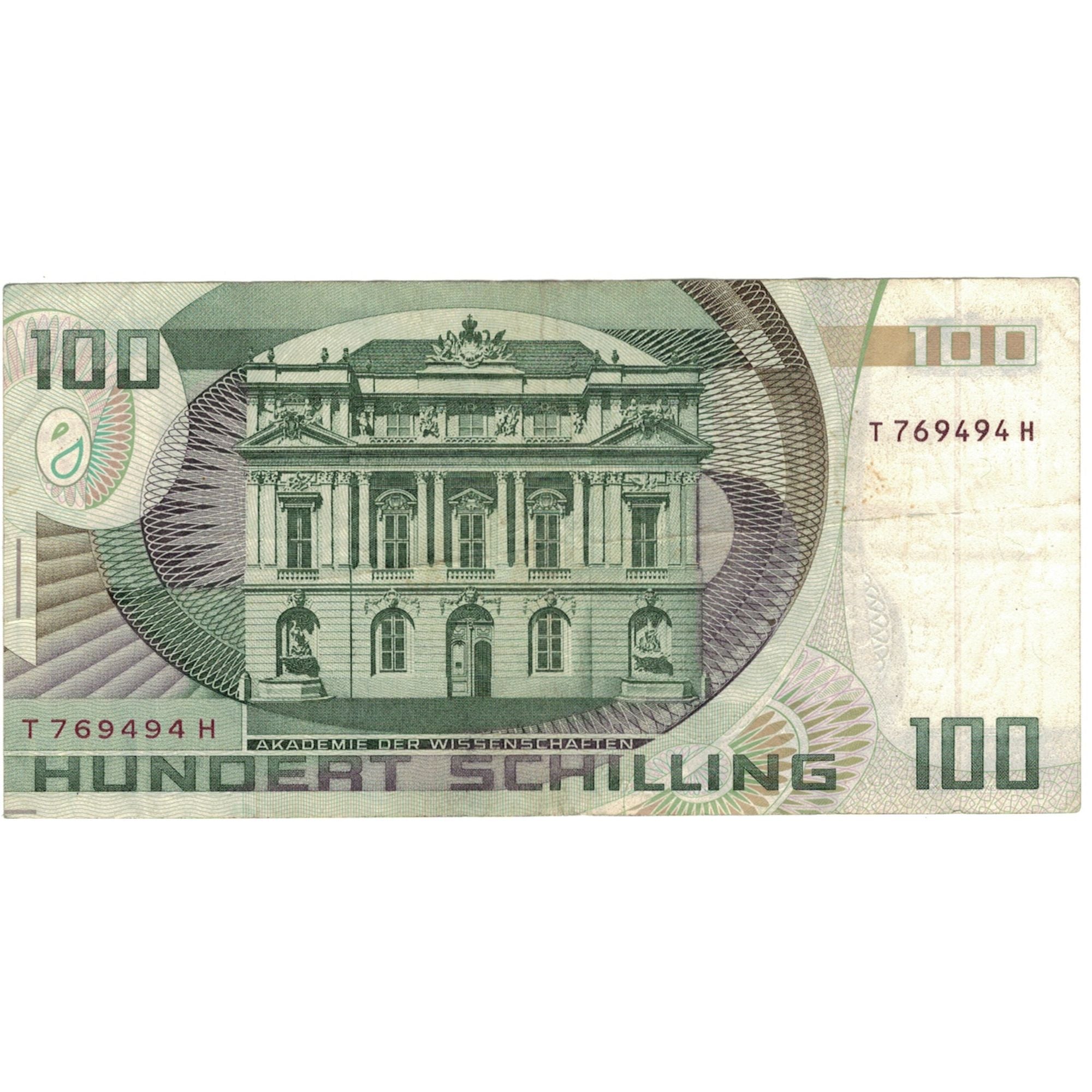Banknote, Austria, 100 Schilling, 1984, 1984-01-02, KM:150, EF(40-45)