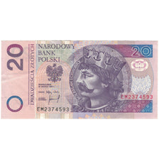 Banknote, Poland, 20 Zlotych, 1994, 1994-03-25, KM:174a, EF(40-45)