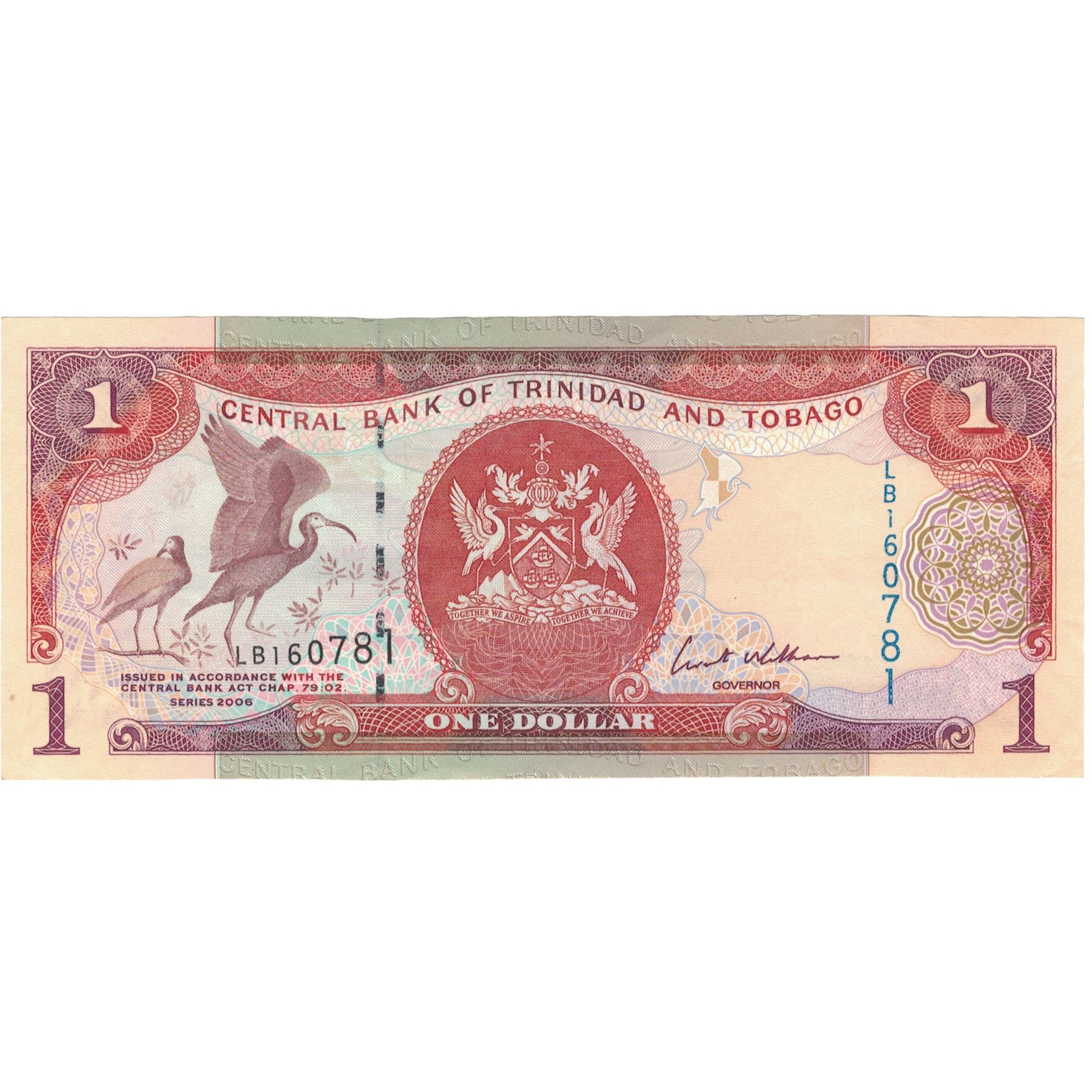 Banknote, Trinidad and Tobago, 1 Dollar, 2006, KM:36a, UNC(65-70)