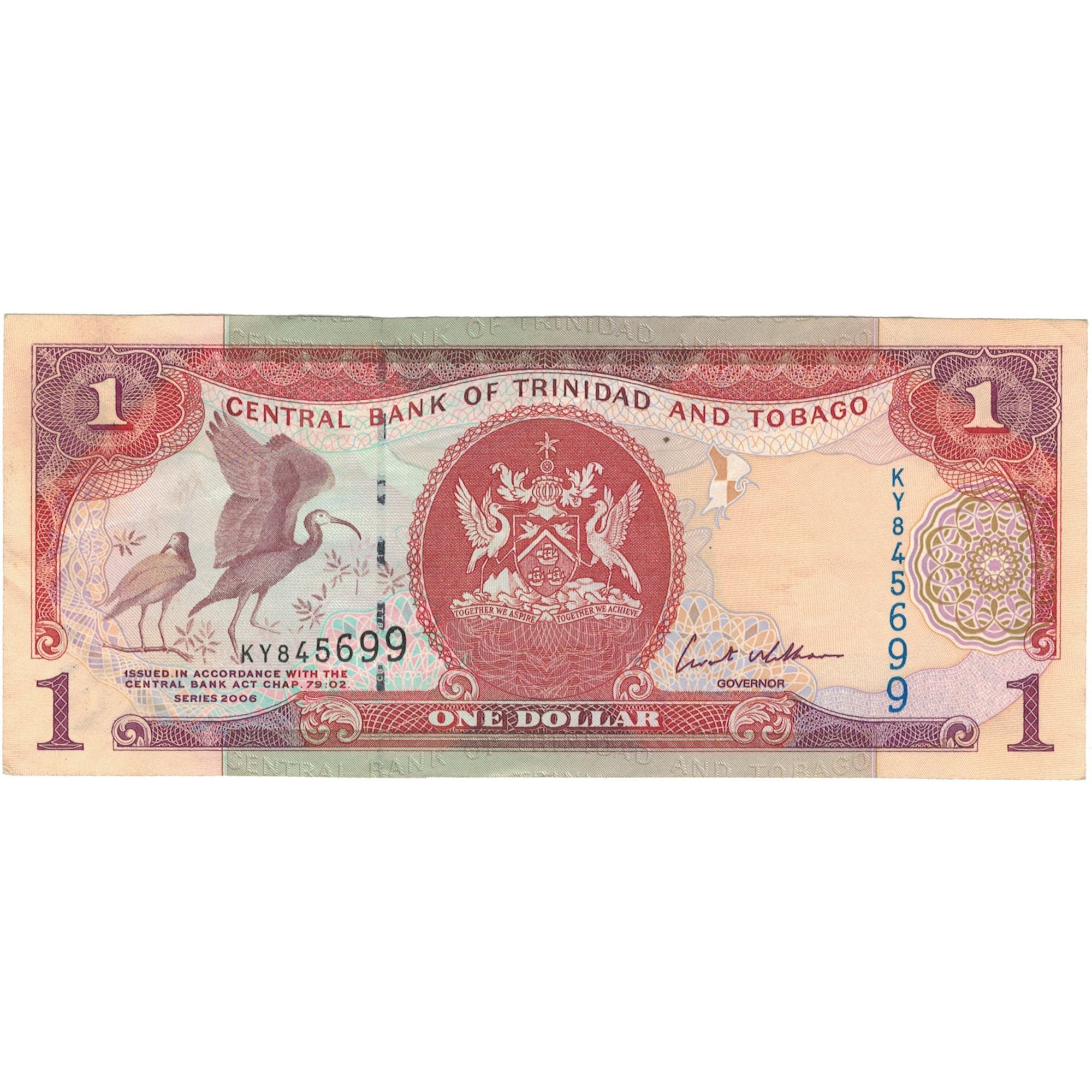 Banknote, Trinidad and Tobago, 1 Dollar, 2006, KM:36a, UNC(65-70)