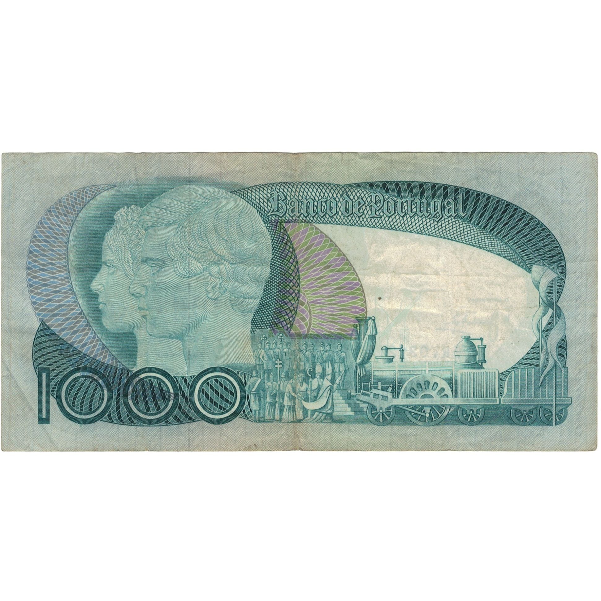 Billete, 1000 Escudos, 1980, Portugal, 1980-09-16, KM:175b, MBC