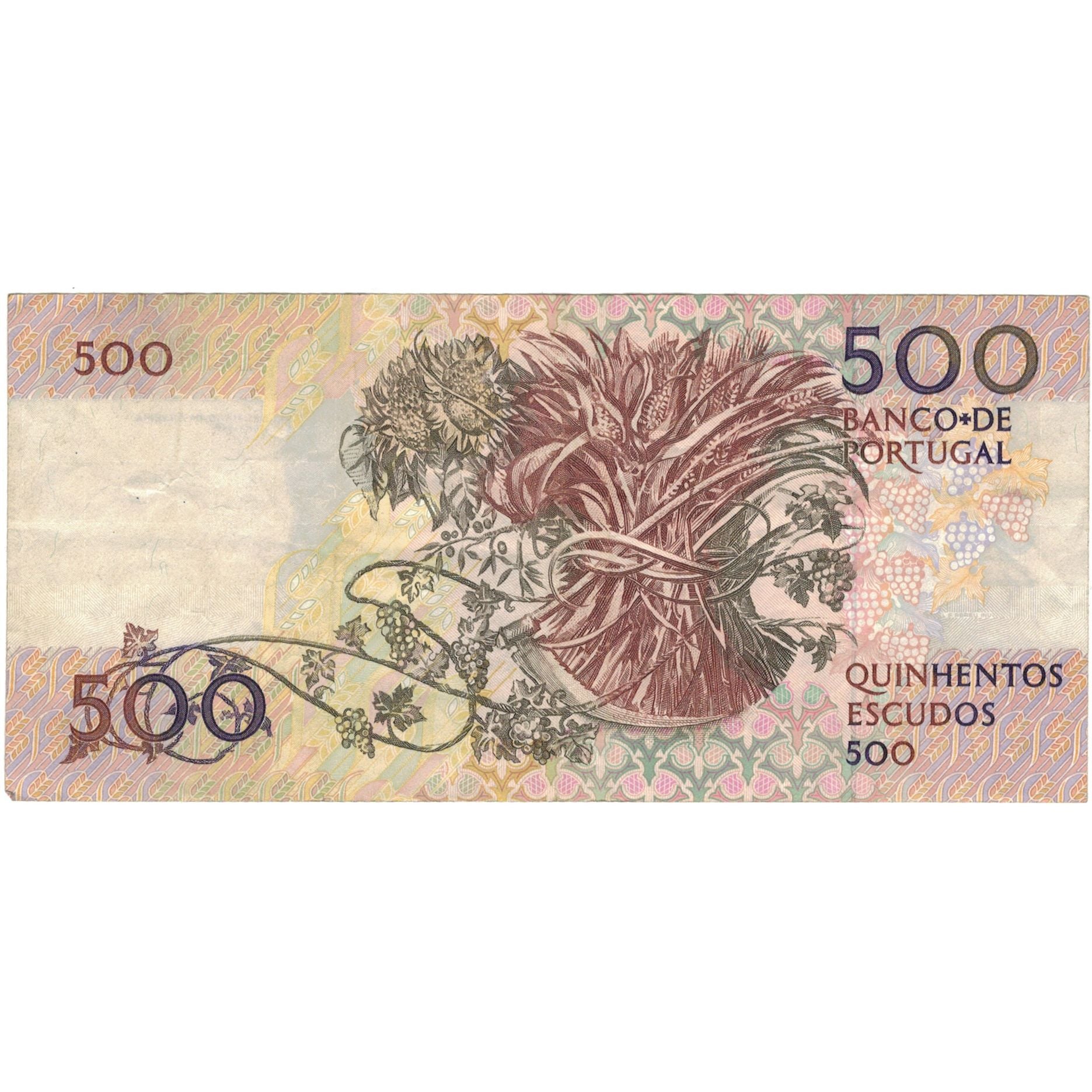 Billet, Portugal, 500 Escudos, 1988, 1988-08-04, KM:180b, TTB