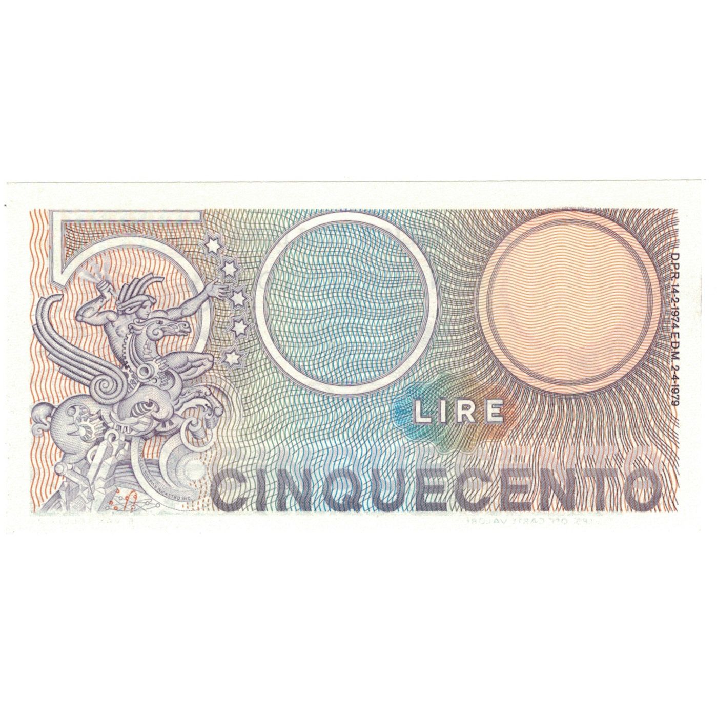 Banknote, Italy, 500 Lire, 1974, 1974-02-14, KM:94, UNC(64)