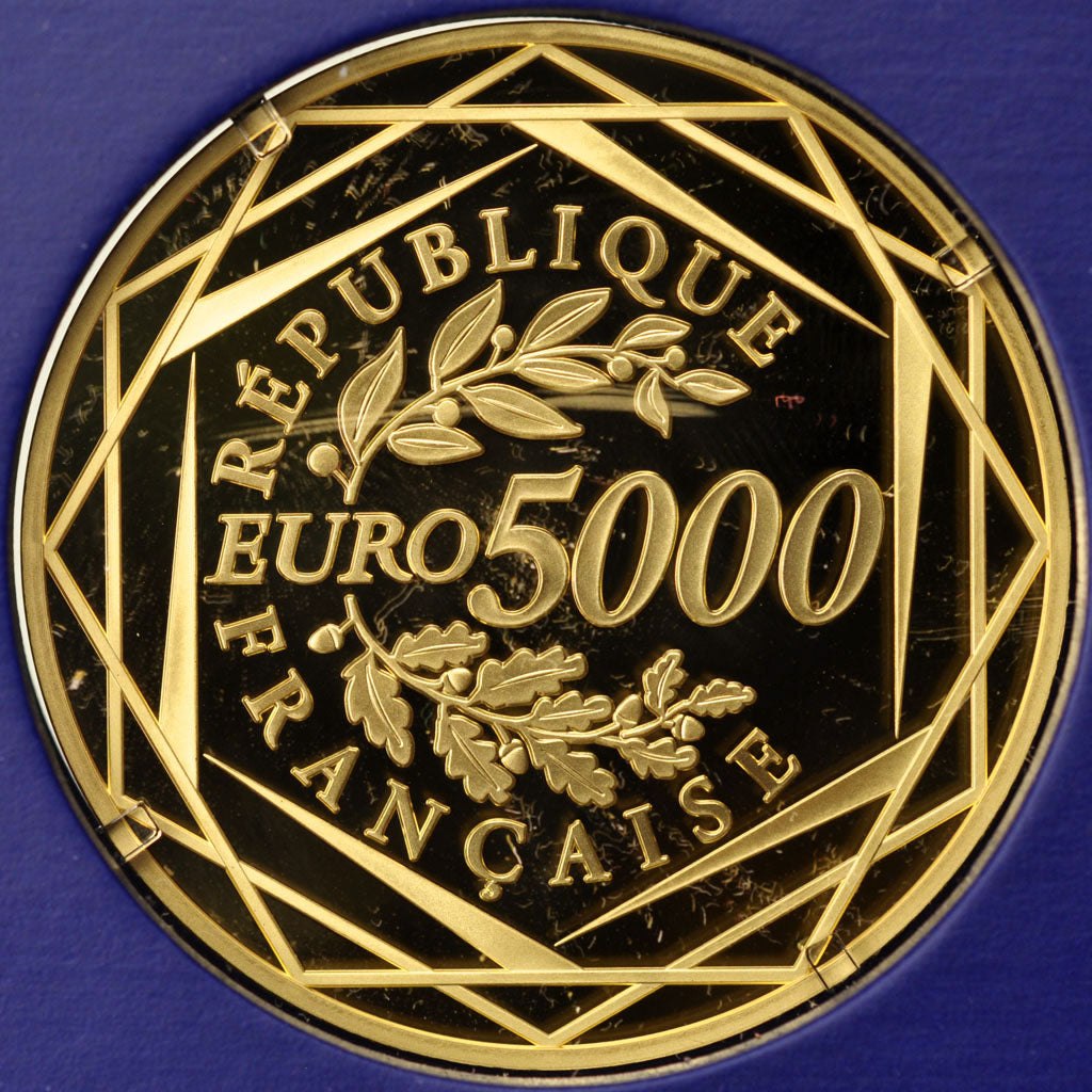 Vème République, 5000 Euros Or Hercule 2013