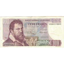 Geldschein, Belgien, 100 Francs, 1972, 1972-07-20, KM:134b, SS