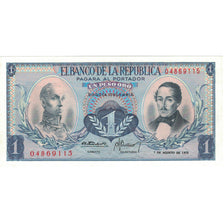 Biljet, Colombia, 1 Peso Oro, 1973, 1973-08-07, KM:404e, SPL+