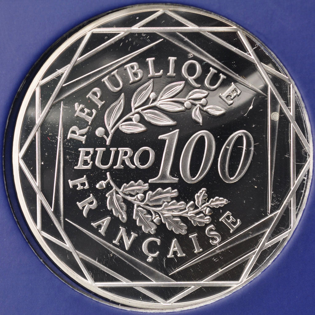 France, 100 Euro, 2013, MS(65-70), Silver, 50.00