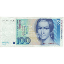 Banknote, GERMANY - FEDERAL REPUBLIC, 100 Deutsche Mark, 1991, KM:41b, EF(40-45)