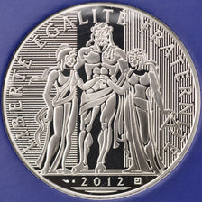 Francia, 100 Euro, 2012, FDC, Argento