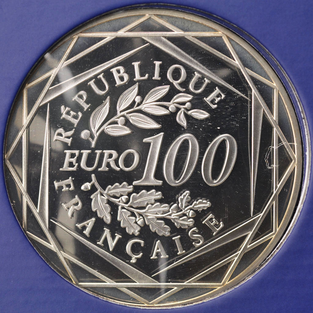 FRANCE, 100 Euro, 2012, Paris, KM #1724, MS(65-70), Silver, 47, 50.00