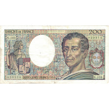 França, 200 Francs, 1992, N.103, EF(40-45), Fayette:70.12 b), KM:155e
