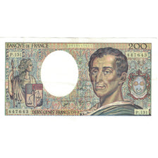 França, 200 Francs, Montesquieu, 1992, P.131, EF(40-45), Fayette:70.12 c)