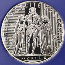 FRANCE, 100 Euro, 2012, Paris, KM #1724, MS(65-70), Silver, 47, 50.00