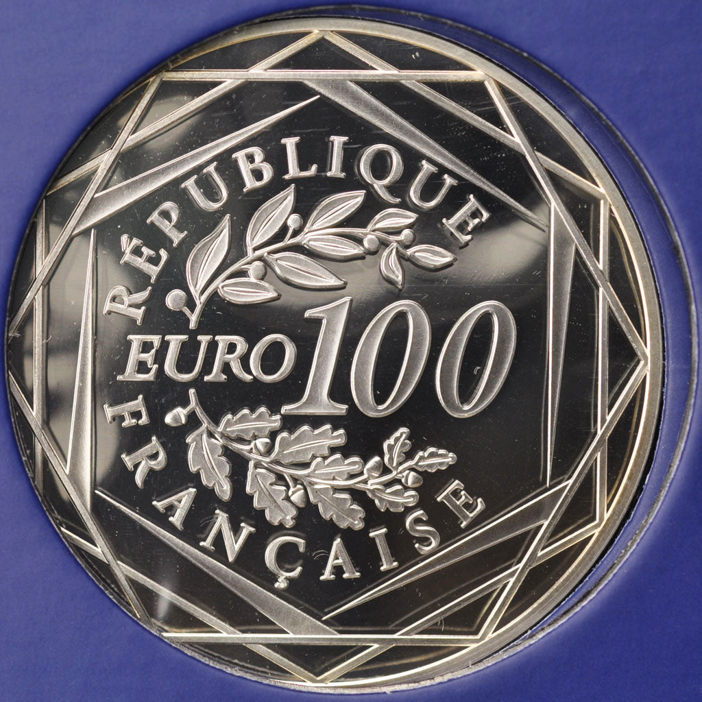 FRANCE, 100 Euro, 2012, Paris, KM #1724, MS(65-70), Silver, 47, 50.00