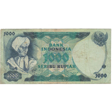 Banknote, Indonesia, 1000 Rupiah, 1975, 1975, KM:113a, VF(20-25)