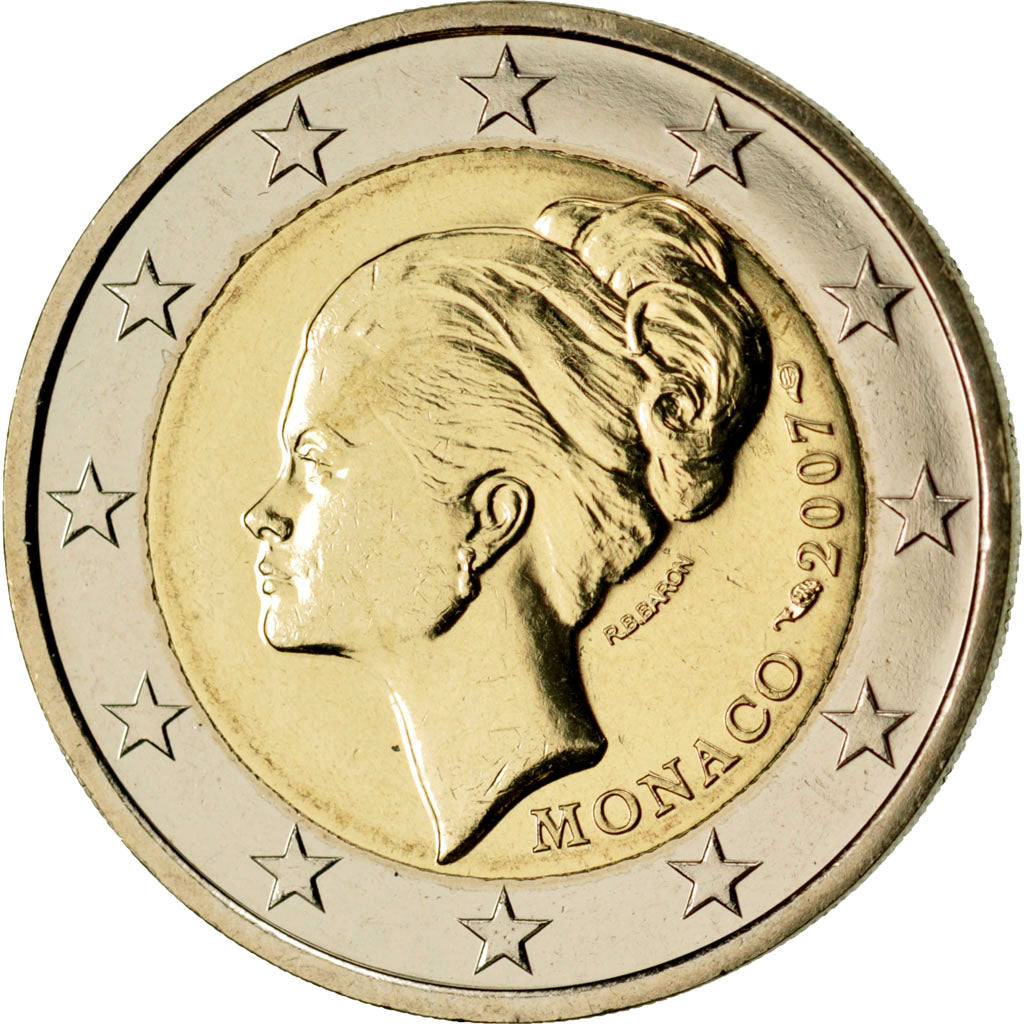 Monaco, 2 Euro Grace Kelly 2007