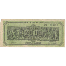 Billet, Grèce, 2,000,000,000 Drachmai, 1944, 1944-10-11, KM:133a, TB