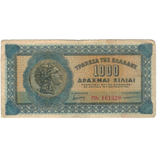 Banknote, Greece, 1000 Drachmai, 1941, 1941-10-01, KM:117b, VF(20-25)