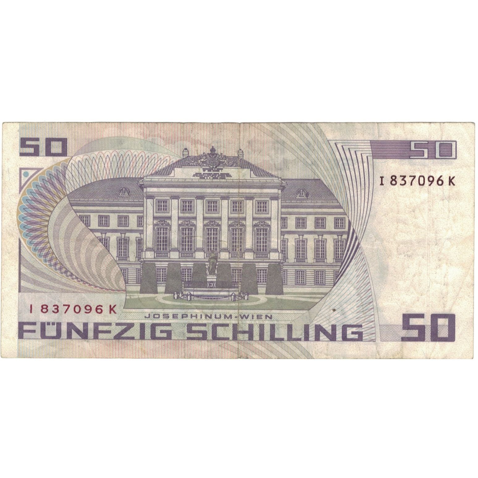 Banknote, Austria, 50 Schilling, 1986, 1986-01-02, KM:149, EF(40-45)